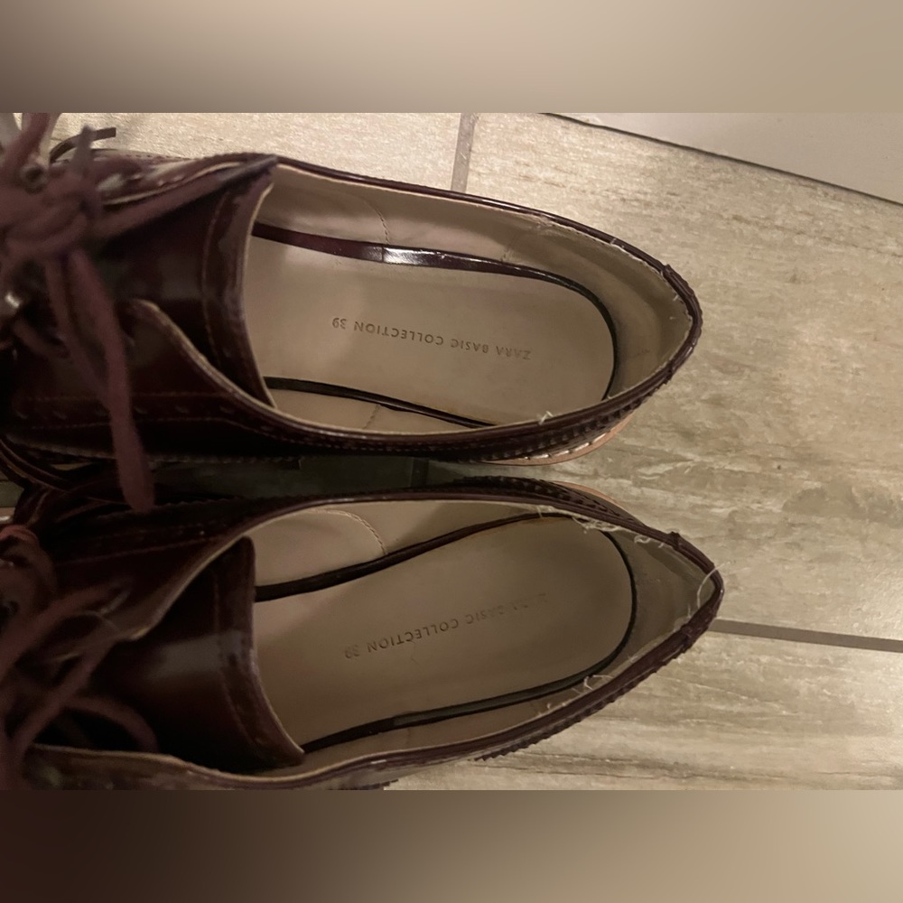 Zara platform oxford shoes - Picture 8 of 10